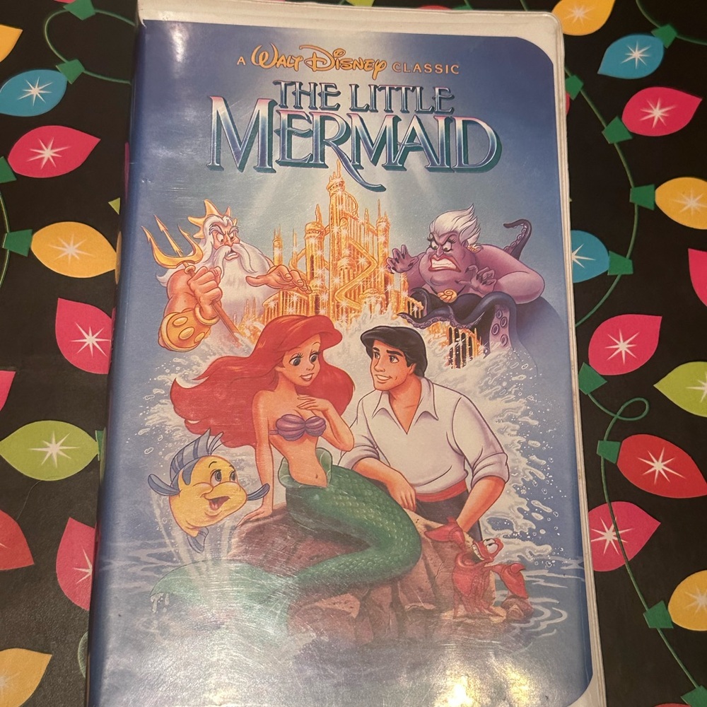 The Little Mermaid VHS Tape—- banned
